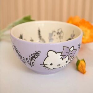 Sanrio Hello Kitty Lavender Flower Bowl